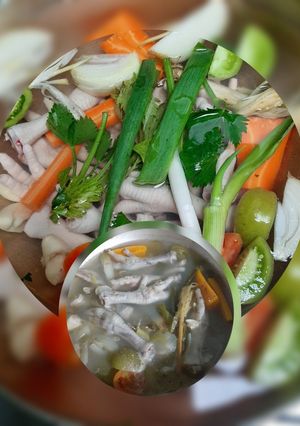 Foto resep Kaldu Ceker Ayam (Part of MPASI Kai)