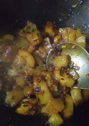 A picture of Khata Mitha Petha.