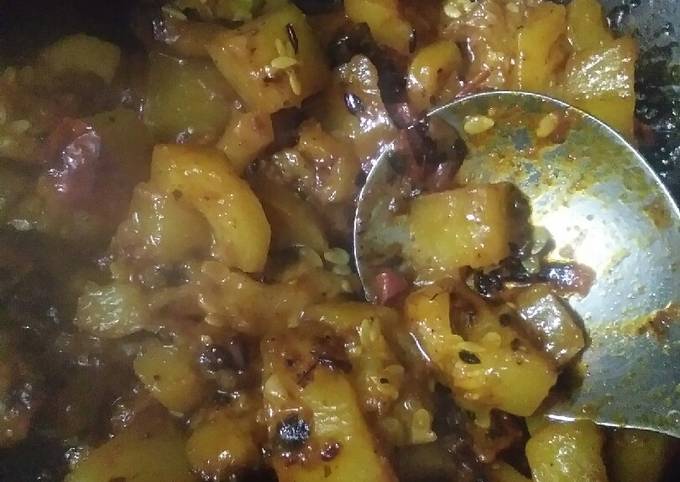 Recipe of Homemade Khata Mitha Petha