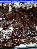 Cheesecake light con bayles al cioccolato e cocco