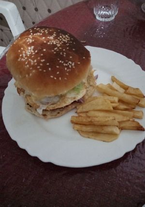 صورة لوصفة همبرغر