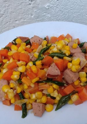 Foto resep Tumis Jagung Wortel Sosis