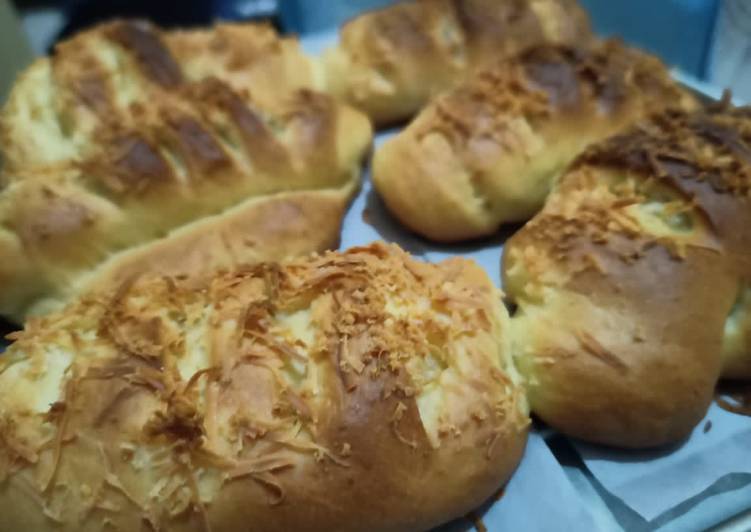 Langkah Mudah untuk Masak Roti isi pisang, Enak