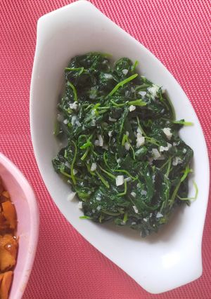 Foto resep Saute Bayam