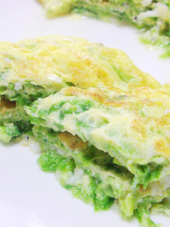 吻仔魚海菜烘蛋 的食譜成品照片