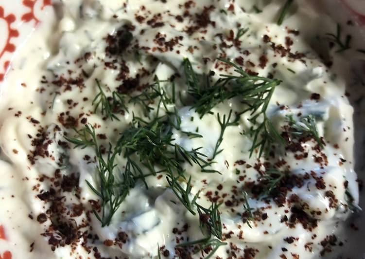 Recipe of Favorite Yogurt, dill and sumac dip