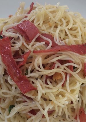 Foto resep Aglio olio sederhana