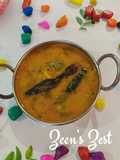 Red Amaranthus and Raw Mango Daal