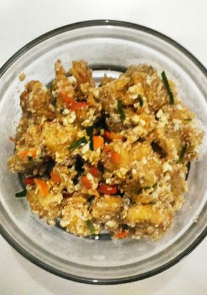 Foto resep Dory saus telur asin