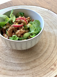 Una foto de Ensalada fresca de lentejas