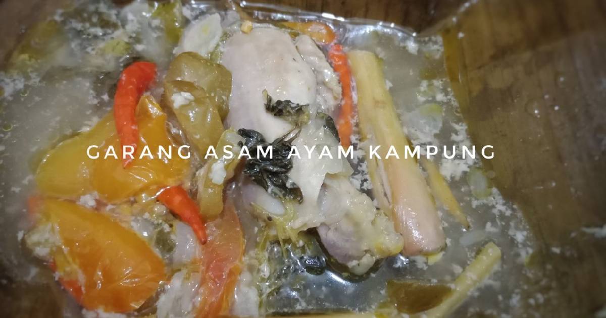 Resep Garang Asam Ayam Kampung Oleh Lubna Cookpad