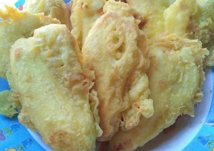 Pisang goreng crispy