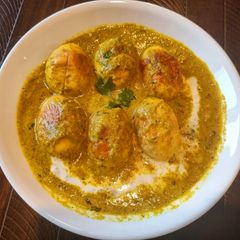 A picture of Afghani Egg Korma.