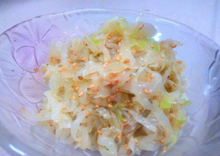 How to Make Perfect Cabbage Namul