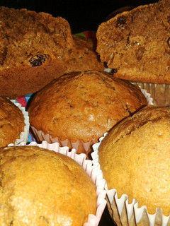 A picture of coffee muffins.