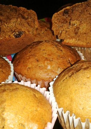 A picture of coffee muffins.