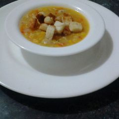 A picture of Chicken and Corn Soup.
