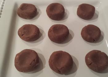Easiest Way to Recipe Appetizing Peanut butter fudge thumbprints