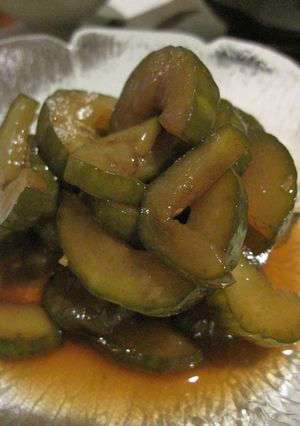 A picture of Easy Balsamic Vinegar Pickled Cucumbers [for Japanese expats].