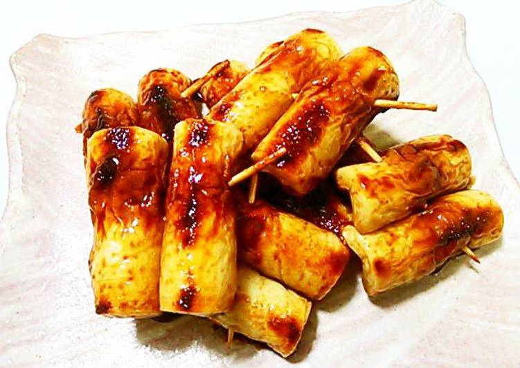 Recipe of Ultimate Kabayaki-Style Sweet and Spicy Grilled Chikuwa