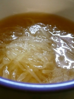 A picture of Easy and Healthy Daikon Radish Soup.
