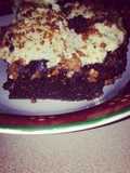 Chocolate Fudge Candy Bar Cake