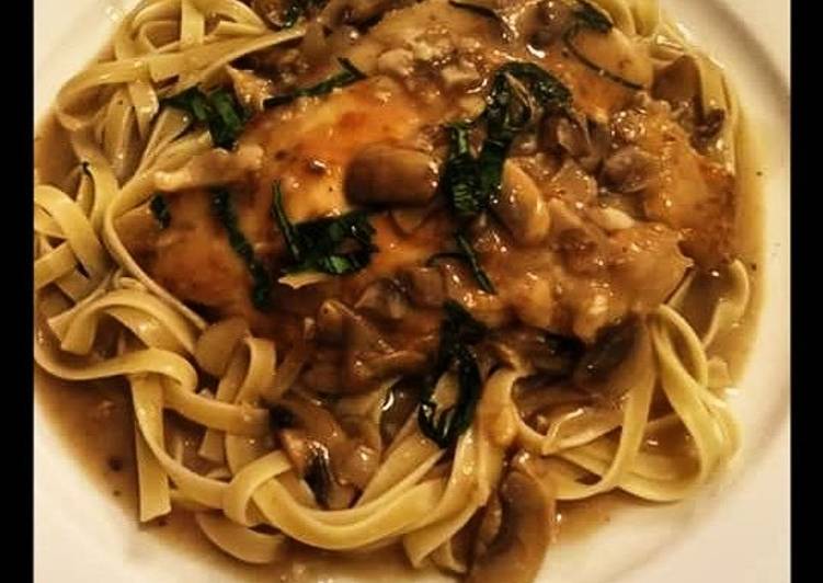 Recipe of Award-winning Chicken Marsala