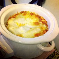 A picture of Crockpot Lasagna.