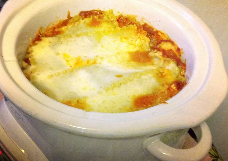 Easiest Way to Prepare Any-night-of-the-week Crockpot Lasagna