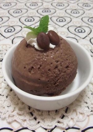 A picture of Chocolate Ice Cream.