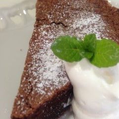 Basic Gateau au Chocolat without Heavy Cream A picture of Basic Gateau au Chocolat without Heavy Cream.