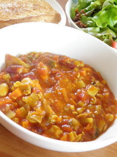 A picture of Tomato Curry - Full of Beans.