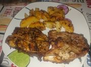 Una foto de churrasco a la parrilla