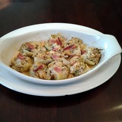 A picture of Crab and Cheese Stuffed Artichoke Hearts.