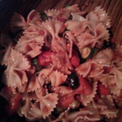 A picture of Moxie Pasta Salad.