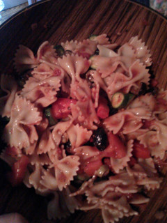 A picture of Moxie Pasta Salad.
