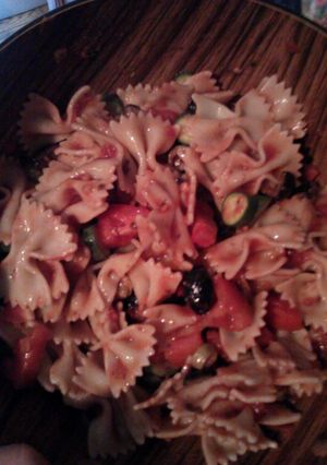 A picture of Moxie Pasta Salad.