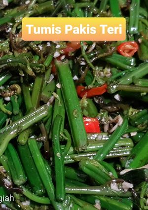 Foto resep Tumis Pakis Teri