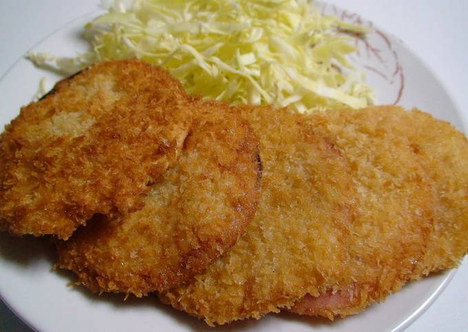 Our Family's Dirt-cheap Delicious Ham Cutlets