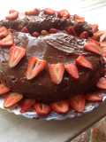 Torta Fudge de chocolate