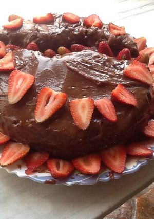 Una foto de Torta Fudge de chocolate