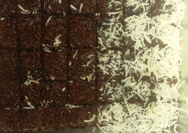 Cara Membuat Brownies kukus simple Anti Gagal