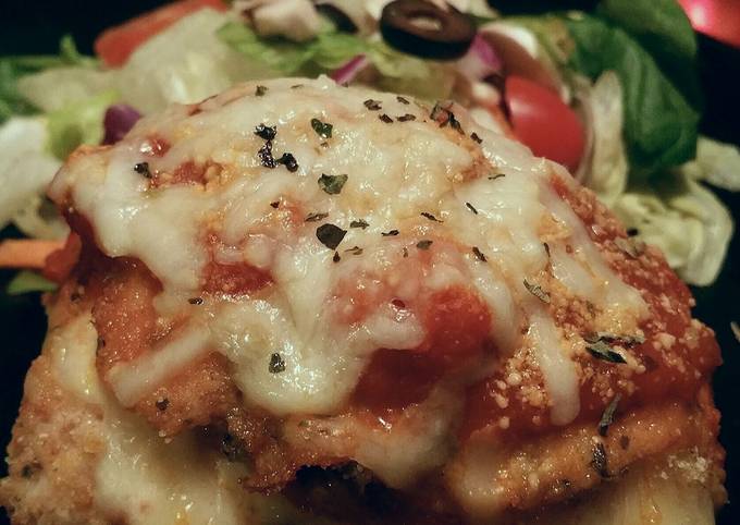 Recipe of Ultimate Mozzarella and Pepperoni Stuffed Chicken