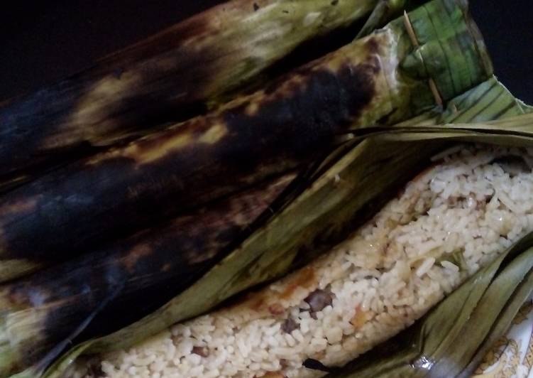 Resep Nasi bakar TOP simple Anti Gagal