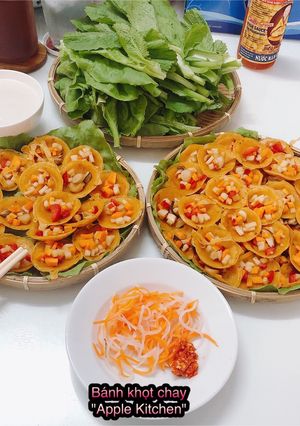 Hình của món Bánh khọt chay.
