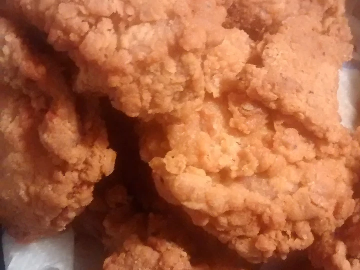 Easy Steps to Prepare Recipe My Mama&amp;#39;s Crispy Fried Chicken that is Can Pamper Your Tongue, Delicious}