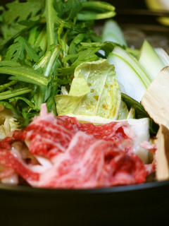 A picture of Sukiyaki with Store-Bought Sauce.