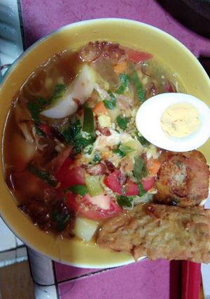 Foto resep Soto ayam khas kalimantan ala bunda gia