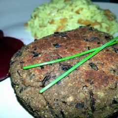 A picture of Basic Black Bean Patties.
