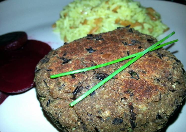 Basic Black Bean Patties